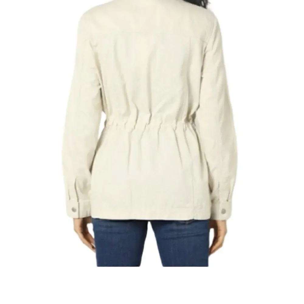 Micheal Kors Utility Jacket Color: Bone Size: XLG